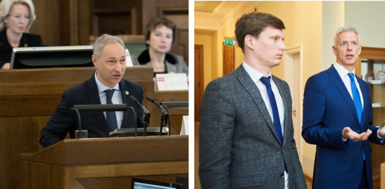 Борданс просит премьера снять с должности министра экономики
