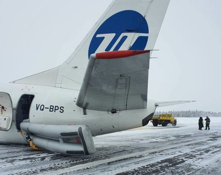 Boeing ударился хвостовой частью при посадке, серьезно никто не пострадал