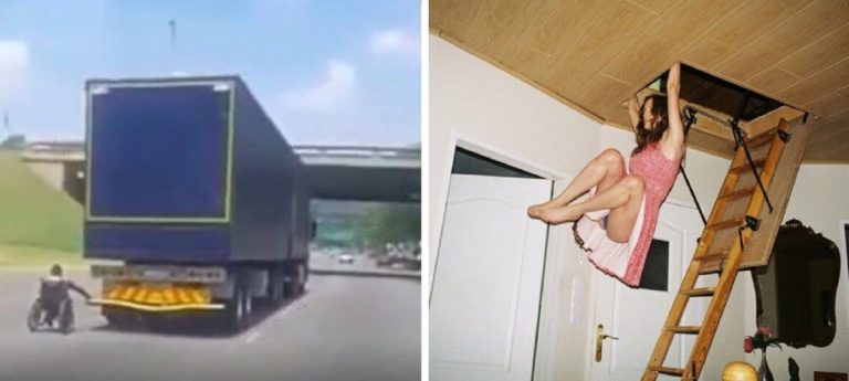 Альтернативно одаренные люди без чувства страха