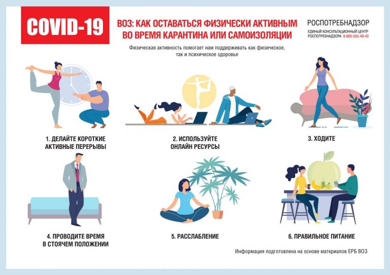 Отказ от алкоголя, марш на месте и медитация: ВОЗ дал рекомендации на время карантина