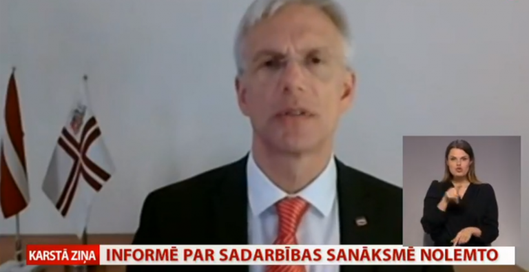 Премьер Латвии: окажем помощь самозанятым и микропредприятиям (ВИДЕО)