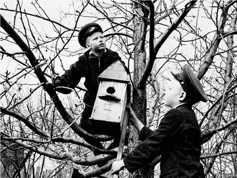 Весна в СССР на старых фотографиях
