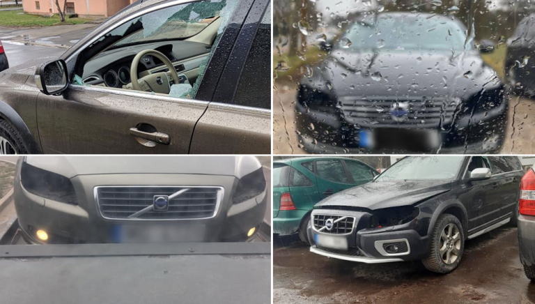 Автоворы оставили без фар несколько машин в разных районах Риги