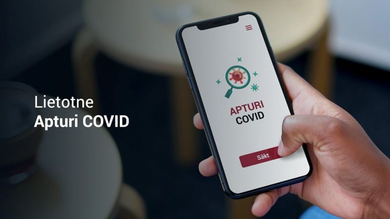 В Латвии разработают приложение, которое будет сообщать о людях с COVID-19
