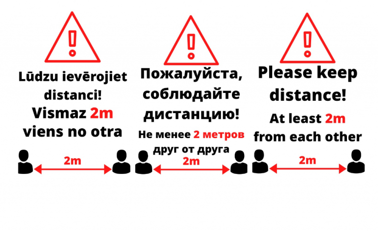 Распечатай и установи! Подготовлены таблички на трех языках