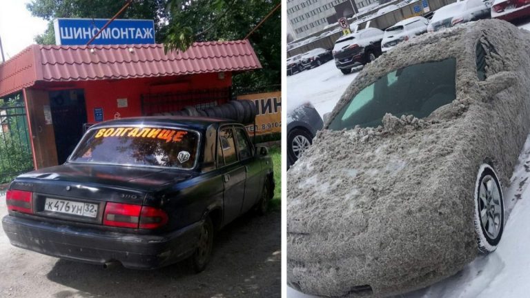 Свежий автомобильный юмор из сети