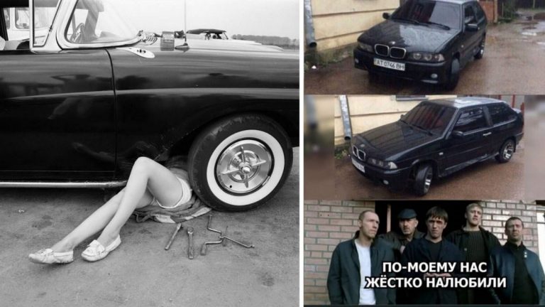 Подборка автомобильных приколов и юмора