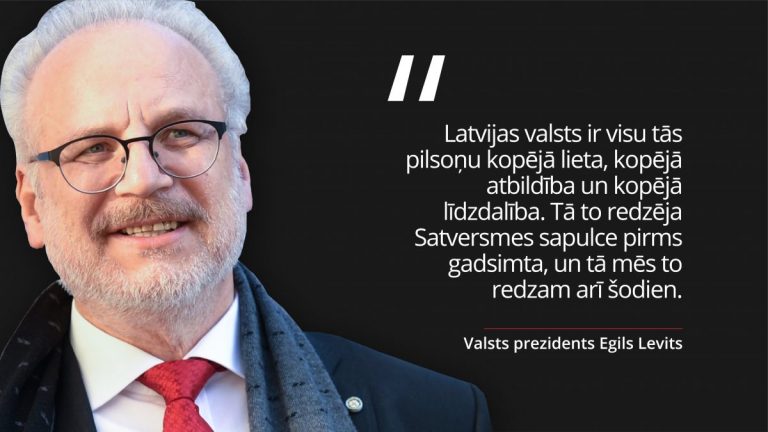 Левитс на Baltkom: каждый может участвовать в создании своей страны. И я призываю всех этой возможностью пользоваться