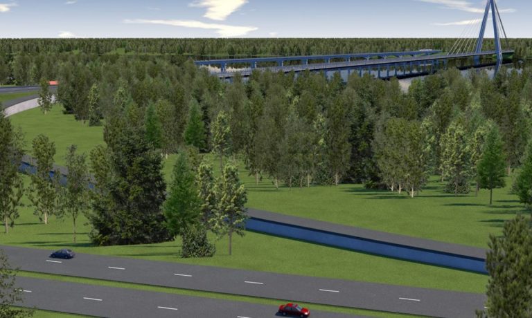 Через Даугаву у Саласпилса для Rail Baltica могут построить двухэтажный мост
