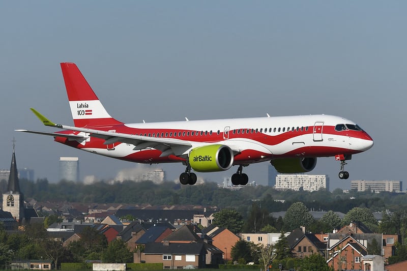 airBaltic пока не отменяет все предусмотренные рейсы до конца чрезвычайной ситуации, но 13 мая рейсов еще не будет