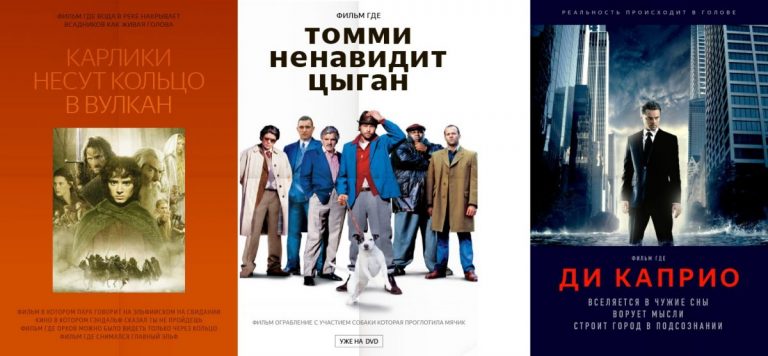 «Карлики несут кольцо в вулкан» или как пользователи ищут фильмы в «Яндексе»