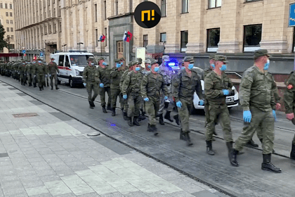 ВИДЕО: в Москве началась репетиция парада Победы