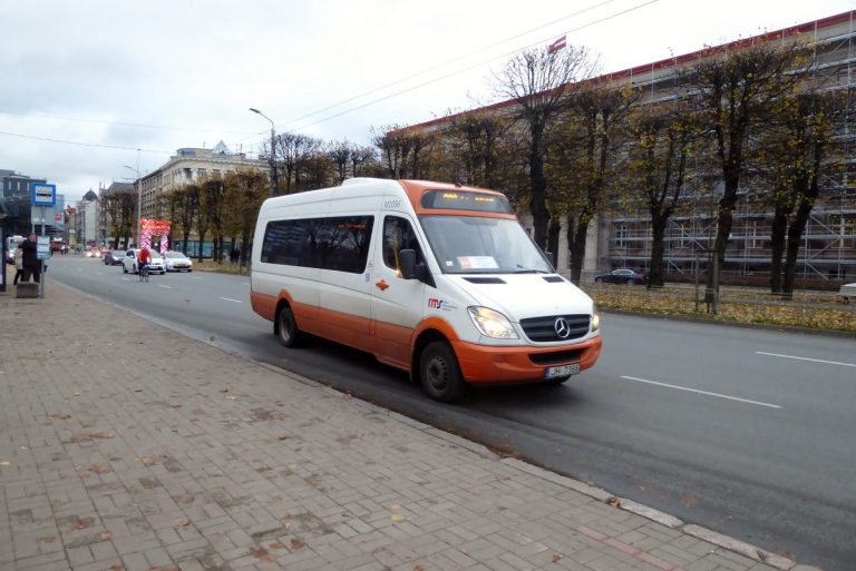В Риге будет восстановлено движение «маршруток» Rīgas satiksme