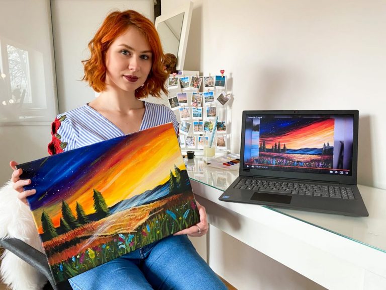 Art&Wine: как нарисовать картину своими руками, не выходя из дома