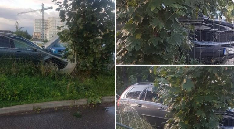 ФОТО: автовладелец второй раз стал жертвой воров в Кенгарагсе. На этот раз фары сняли на стоянке
