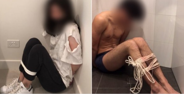 ФОТО и ВИДЕО: китайские студенты в Австралии подстроили собственное похищение