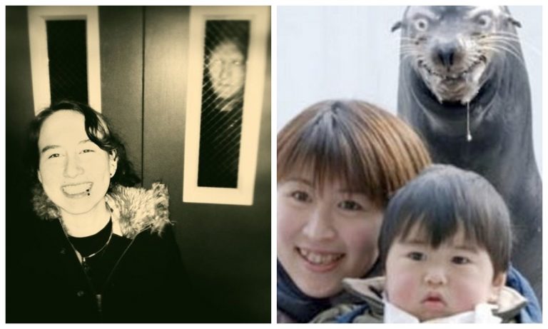 20 самых жутких и пугающих фотобомберов