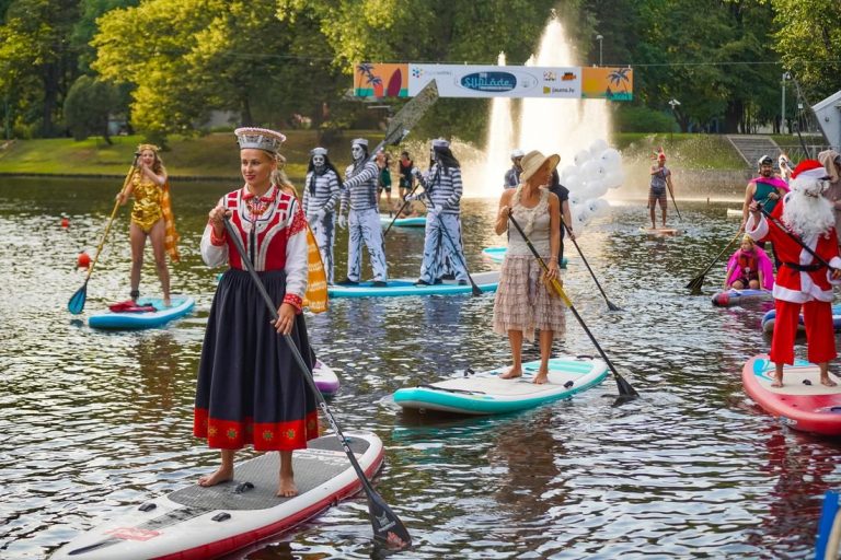 В Риге отмечается День города. Праздник пройдет с соблюдением норм безопасности