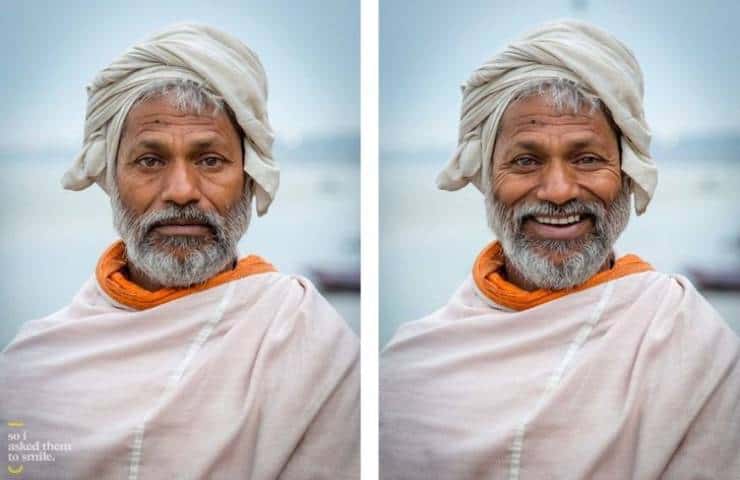 Фотограф просто попросил их улыбнуться: 15 поразительных примеров, как улыбка преображает человека!