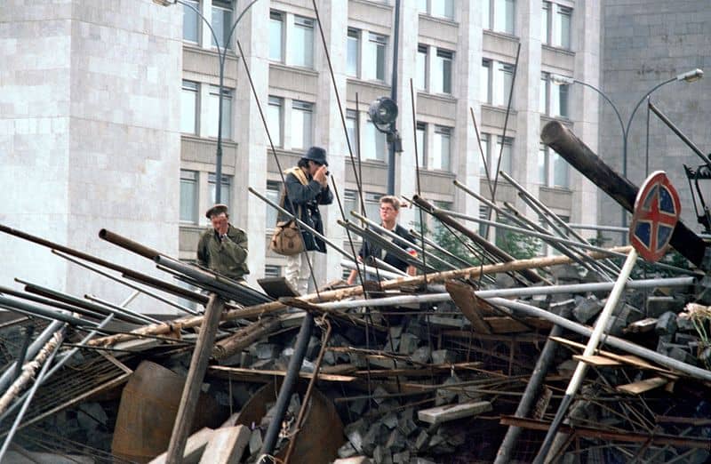 Иванс о событиях 1991 года: баррикады в Риге вдохновили москвичей выйти к Белому дому