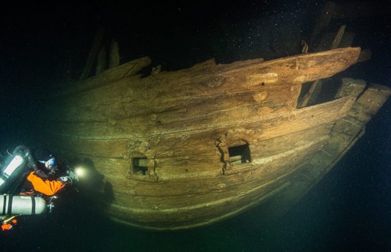 ФОТО: на дне Балтийского моря нашли голландский парусник 17-го века