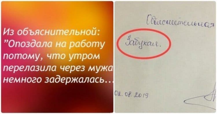 16 объяснительных, после которых босс рассмеется, а потом уволит вас