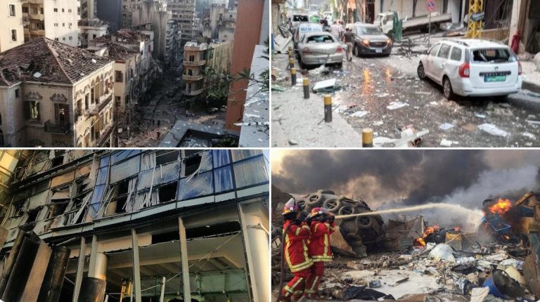 ФОТО и ВИДЕО: сообщается о сотнях пострадавших при взрыве в Бейруте