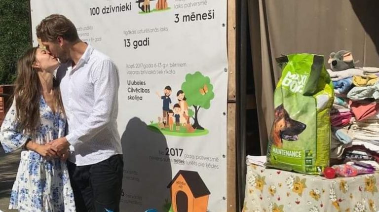 Молодожены вместо подарков попросили гостей свадьбы поддержать приют Ulubele (ФОТО)