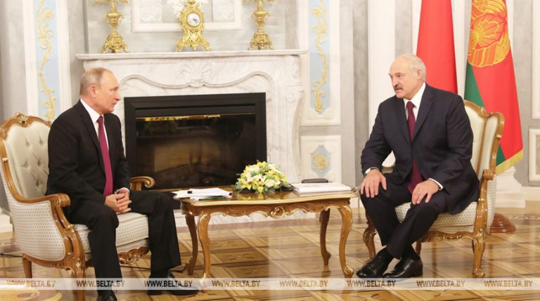 В Сочи проходят переговоры Путина и Лукашенко. Россия — первая страна, которую посетил президент Беларуси