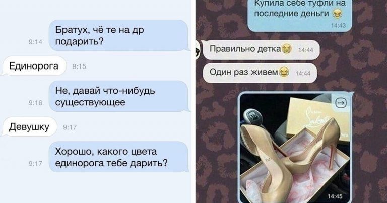 СМС-переписки от опытных мастеров сарказма