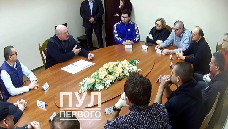 Лукашенко встретился с задержанными оппозиционерами в СИЗО КГБ
