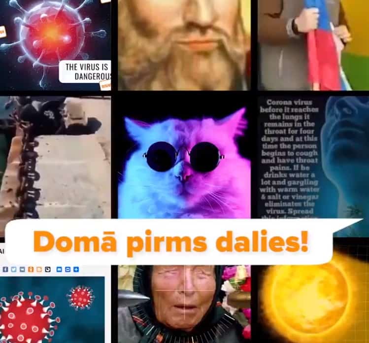 Левитс: фейк ньюс — это тоже вирус. Подумай, прежде чем делиться!