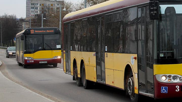 В 12 самоуправлениях общественный транспорт будет заполняться только наполовину