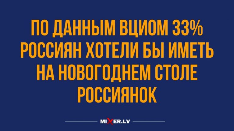 Юмор за день и что нужно иметь на новогоднем столе