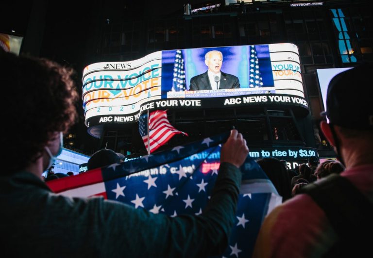 Байден выступил с речью в качестве избранного президента