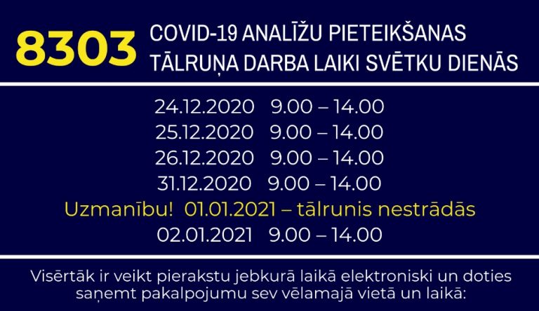 Важная информация! Меняется время работы колл-центра на тесты COVID