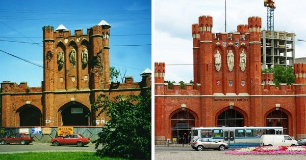 Известные сооружения до и после их реконструкции (12 фото)