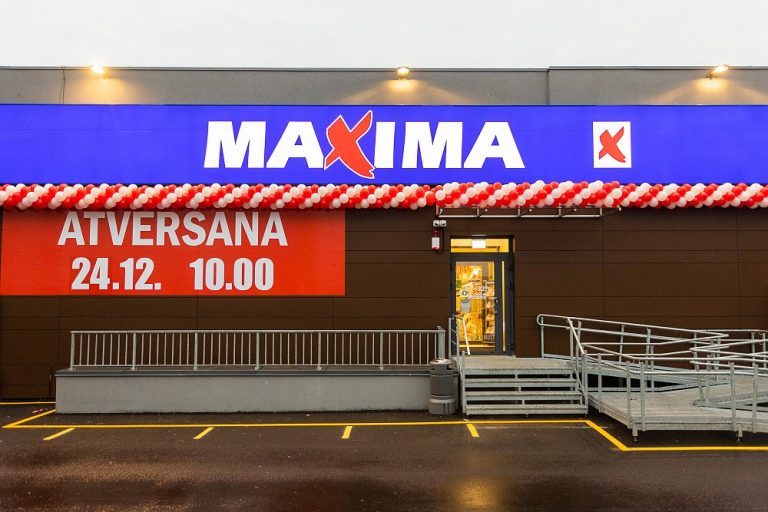 В Плявниеки открыт новый магазин Maxima, создано 13 рабочих мест