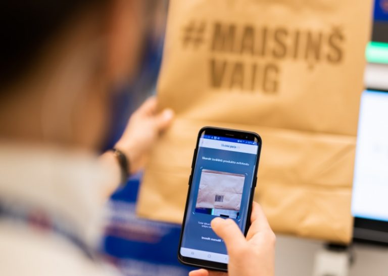 Maxima Latvija запускает в Балтии услугу Scan&go