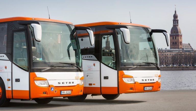 С 1 по 4 января будут отменены 10 автобусных рейсов в окрестностях Риги
