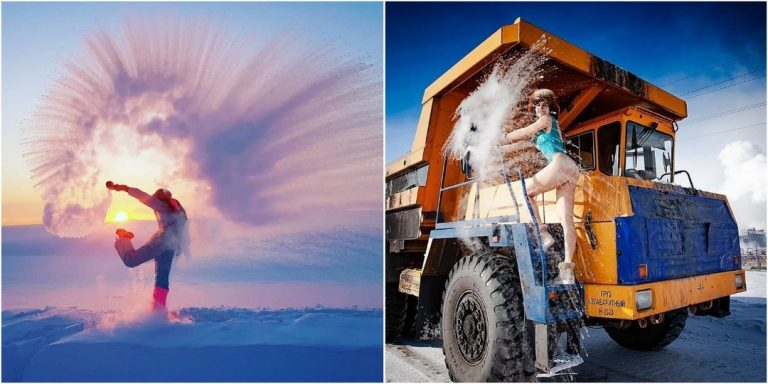 «Дубак-челлендж» от жителей Сибири в -50°C