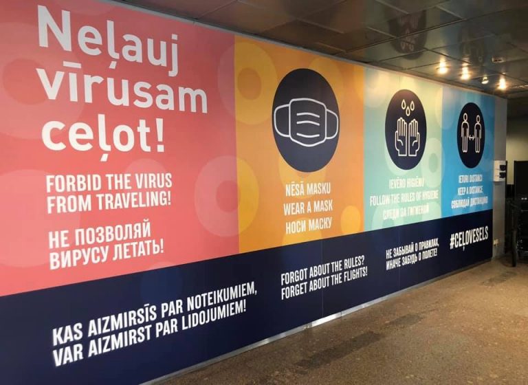 В Латвии действует запрет на полеты в Нидерланды, Чехию и Лихтенштейн
