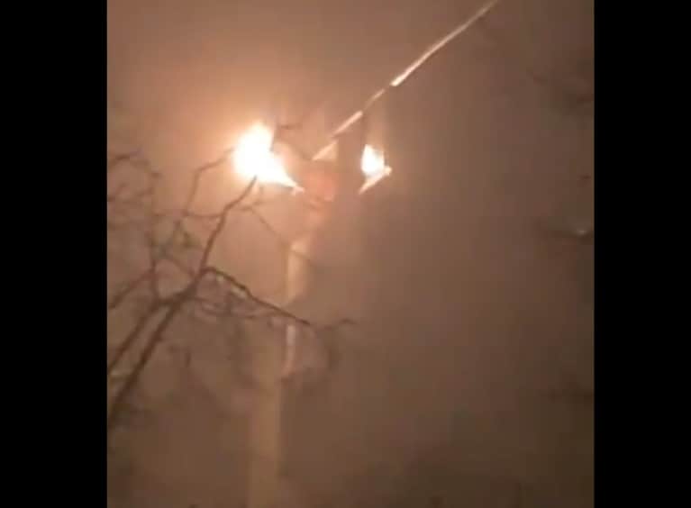 ВИДЕО: житель Кенгарагса в новогоднюю ночь использовал огнемет