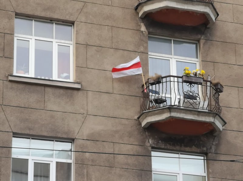 В Беларуси введут крупные штрафы за запрещенные флаги