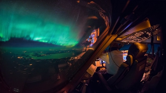 Поразительные виды глазами пилотов Boeing 747 (10 фото)