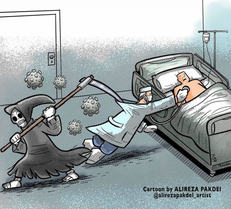 16 иллюстраций иранского художника, которые попадают в самые больные места современного общества