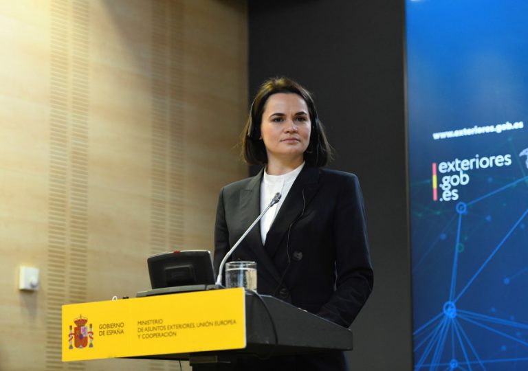 Тихановская поблагодарила президента Литвы за выдвижение на Нобелевскую премию мира