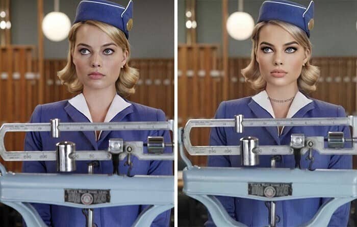 Женщины — богини, или звездные леди отфотошопленные ради Instagram
