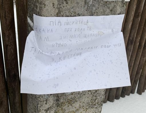 После объявления на столбе канал девочки из украинского села поддержали 34 тысячи пользователей