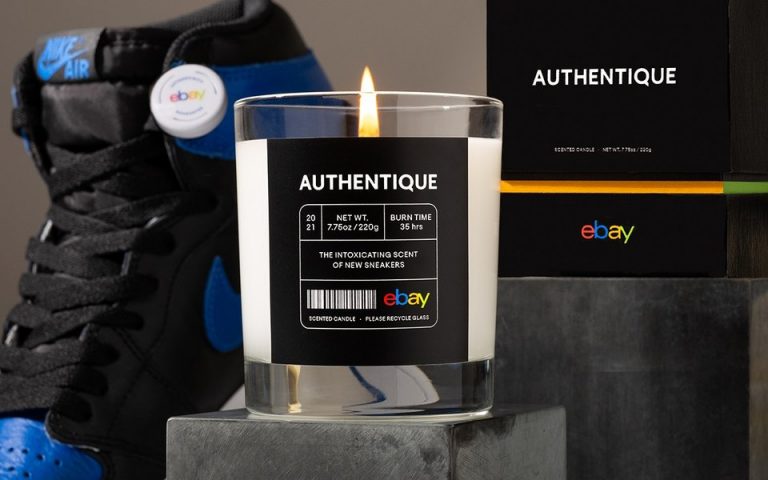 eBay выпустил свечу с запахом новых кроссовок